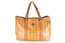 ✅MCM SHOPPER vintmarket.de REISETASCHE TASCHE XXL COGNAC 4609