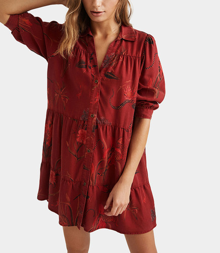Desigual kleid rot s - desigual,