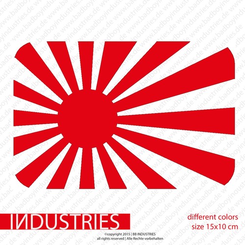 Japan flag jdm - flag, sun