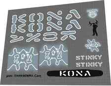 2008 Kona Stinky gray DECAL
