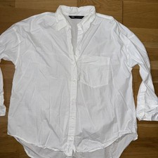 Damen Zara Weiße Bluse Hemd