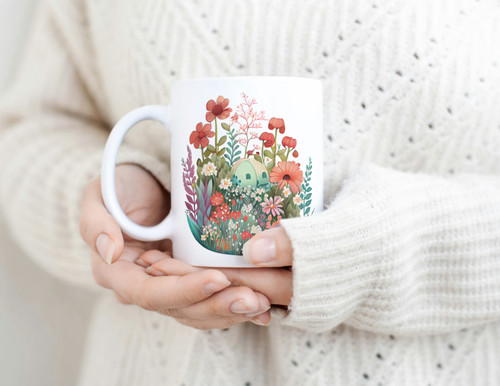 Blumen flower mug - flower,