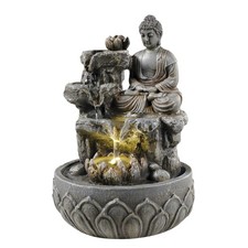 Brunnen LED Buddhafigur