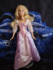 P222 Barbie Prinzessin Anneliese & Dorfmädchen singt , rare engl Version 