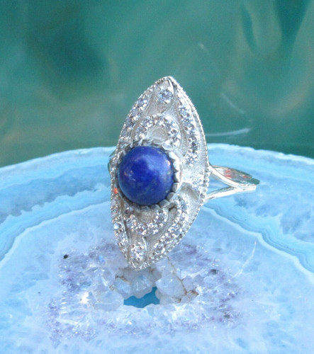 Ring viktorianischer stil - Ω,