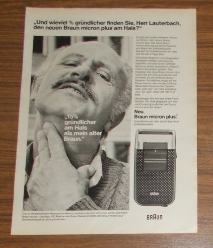 Seltene werbung vintage braun - seltene,