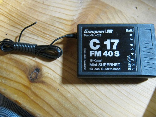 Empfänger graupner 40 - 17, (40