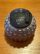Light Italic 12 IBM Selectric Golfball Type Head Vintage Schriftart
