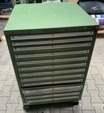 Lista Schubladenschrank mit Zerspanwerkzeug Fräswerkzeug Scheibenfräser