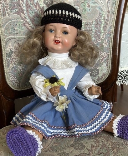 Alte massekopfpuppe 30er jahre - alte,