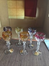 bleikristall gläser bunt