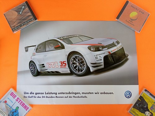 Volkswagen motorsport poster - volkswagen,