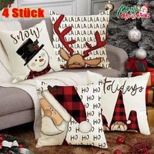 4er Set Kissenbezüge