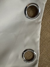 Thermovorhang mit Ösen blickdicht von Woitu 100% Polyester Gardine