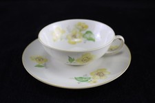 Schöne Teetasse + Untertasse