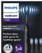 Philips Elektrische Zahnbürste Zahnpflege 7100 App Steuerung 4 Putzmodi