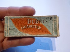 Alte leere Zigarettenschachtel