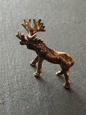 Rentier aus Messing | Dekofigur Hirsch | Weihnachten | Weihnachtsdeko Metall