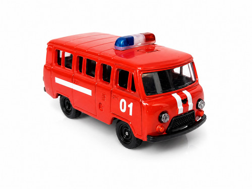 Uaz 452 feuerwehr 43 rot - uaz,
