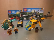 LEGO CITY: Dschungel-Frachthubschrauber (60158) mit Bauanleitung 