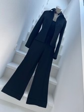 NEU Mango Hosenanzug Blazer Gr. 36 und Marlenehose Gr. 38 schwarz Gr. 36/38