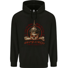 Rusty Skulls Biker Motorrad Motorbike Chopper Herren 80% Baumwolle Hoodie