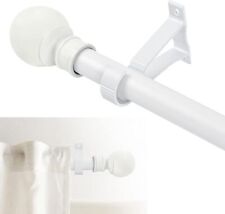 Gardinenstange Vorhangstange Ausziehbar Edelstahl 110-310cm Scheibenstange Neu