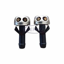 2 x Germo Spritzdüse Chrom Scheibenwaschanlage für Mercedes SL R107 1078600147