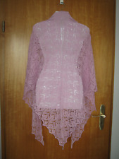 Schultertuch, Dreiecktuch " Bellisima " Handgestrickt, leicht , Lace, Merino