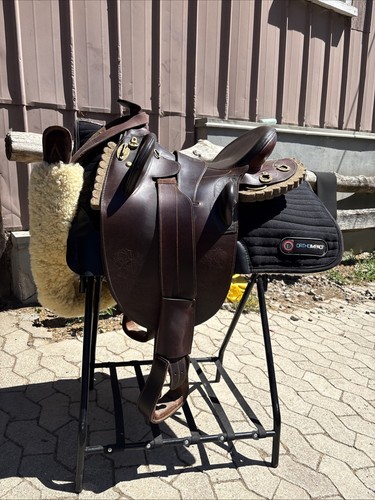 Stocksattel mit filz - stocksattel,