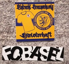 Aufkleber Sticker Fußball Ultras Fans Sammlung FC Basel BTSV Braunschweig Freund