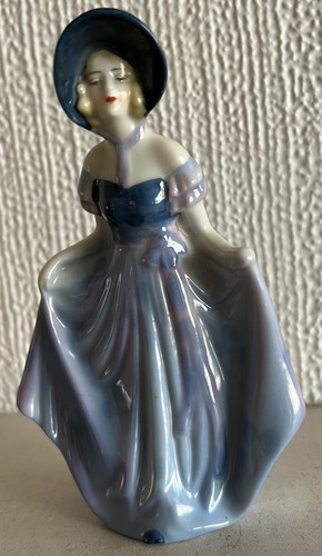 Vintage porzellanfigur trägt - porzellanfigur,