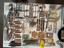 Modellbahn Konvolut Reste Faller Kibri Pola Bausatzteile KIY Platten HO N OVP