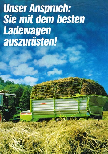 Claas ladewagen orig - ladewagen,,