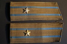 Major Offizier Armee Schulterklappen Schulterstücke UdSSR майор 123