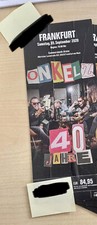 Böhse Onkelz Konzertkarten Osttribühne 40 Jahre Nachhol Konzert Frankfur 1 Stück