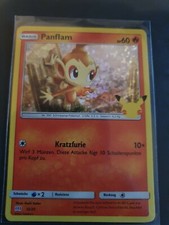 Pokemon Mc Donalds 25th Anniversary  Panflam Holo