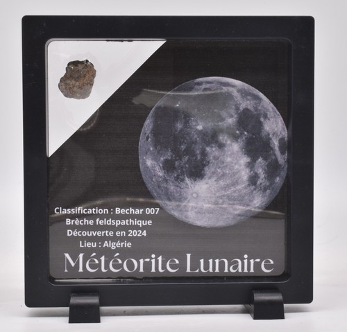 Mondmeteorit bechar 007 - mondmeteorit, aus