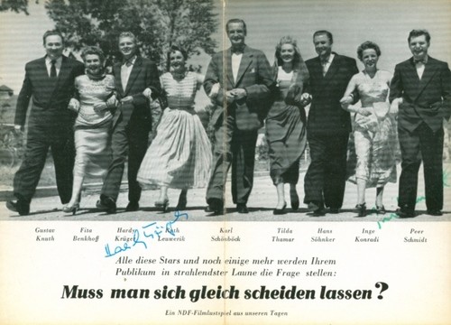 Autogrammkarte schauspieler - autogrammkarte,
