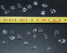 Herkimer Diamant (Quarz) aus Herkimer, New York Beutel mit 25 Stück