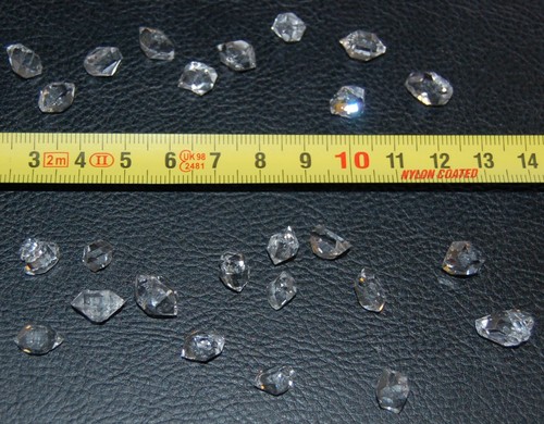 Herkimer diamant aus - diamant, (quarz)