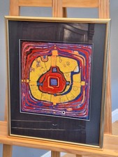 Hundertwasser Kunstdruck Der