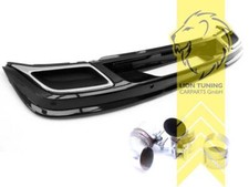 Heckansatz Heckspoiler Diffusor für VW Tiguan 5AN passend für R-Line für PDC