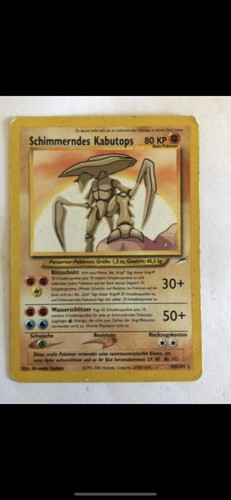 Pokemon karten schimmerndes - karten,