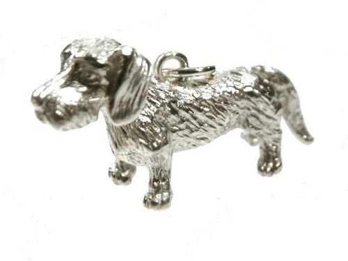 Anhänger dackel silber 925 - anhänger,