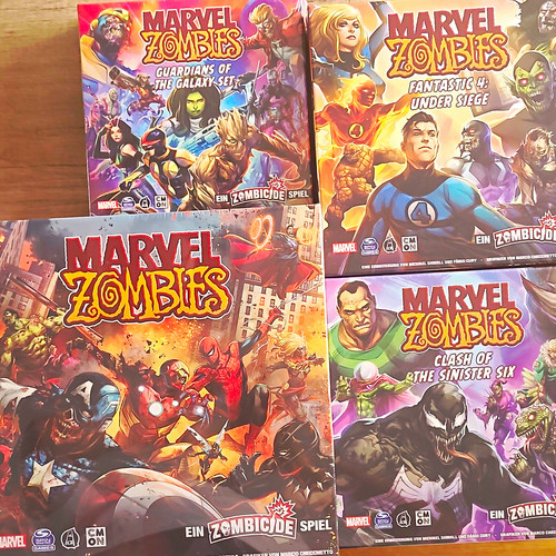 Cmon marvel zombies zombicide - zombies,