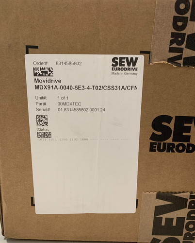 Sew eurodrive movidrive - sew,