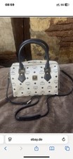 MCM Boston Bag Vintage, Weiß