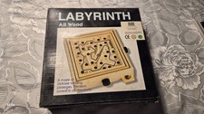Kugel - Labyrinth ⚪️ Spiel aus Holz / Geschicklichkeitsspiel / 1 Kugel