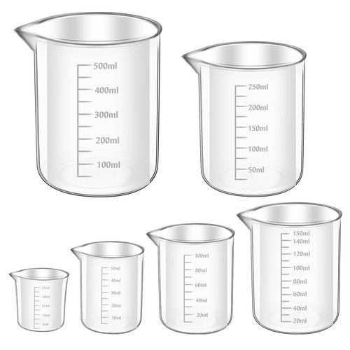 Messbecher set stück - set, 6